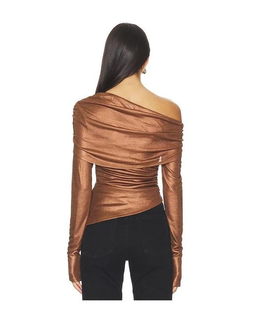 Lovers + Friends Black Coraline Top