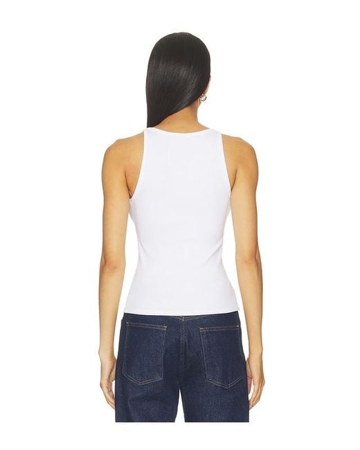 BARELOOM Blue Palms Racer Tank