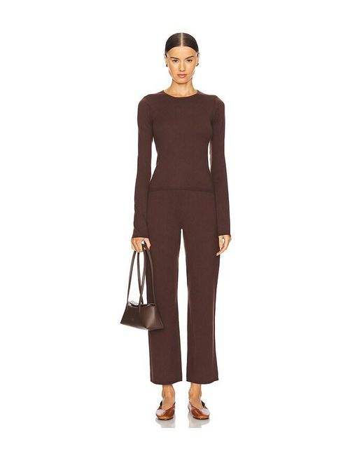 L'academie Brown 'Academie Maradona Knit Top