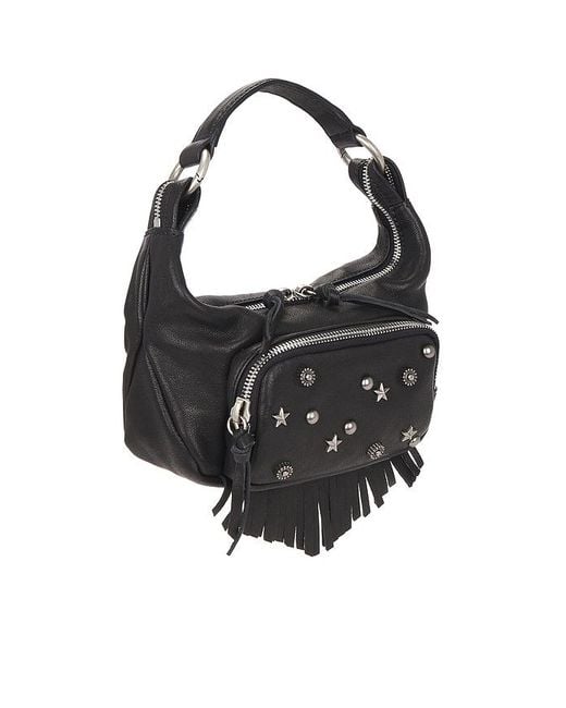 MARGE SHERWOOD Black City Micro Hobo Bag