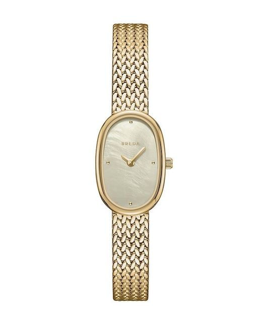 Breda Metallic Small Jane Watch
