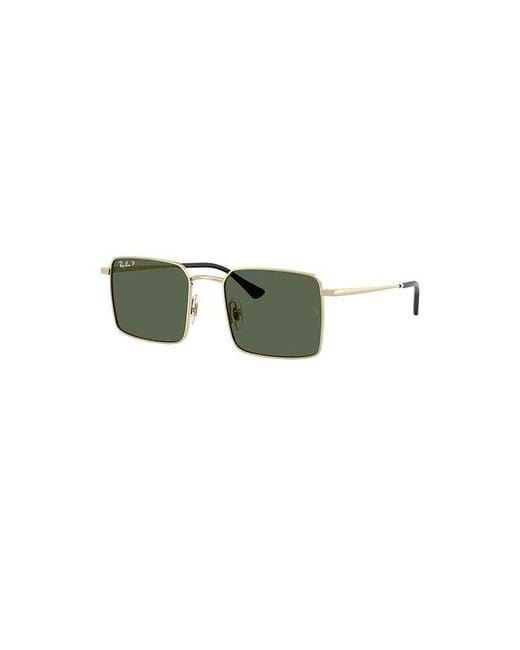 Ray-Ban Green Square Sunglasses