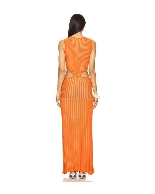 Baobab Orange Blade Maxi Dress