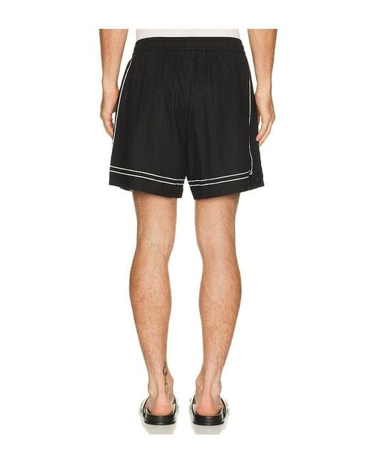 Border Short en Black Represent pour homme