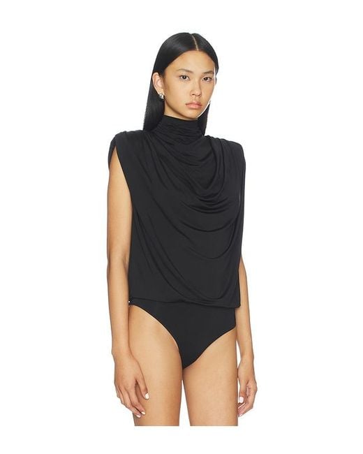 Nbd Black Darcy Bodysuit