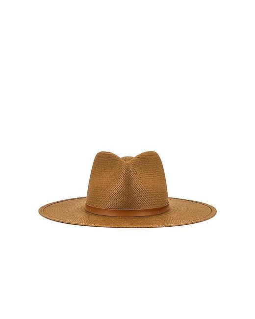 Janessa Leone Brown Sherman Hat