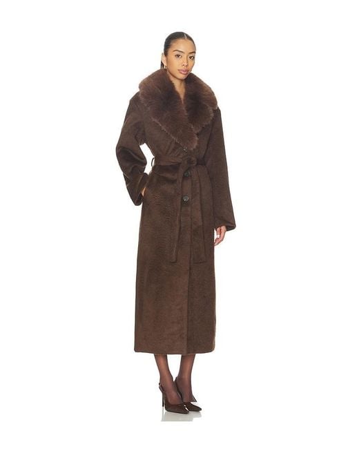Lamarque Brown X Revolve Tillie Coat