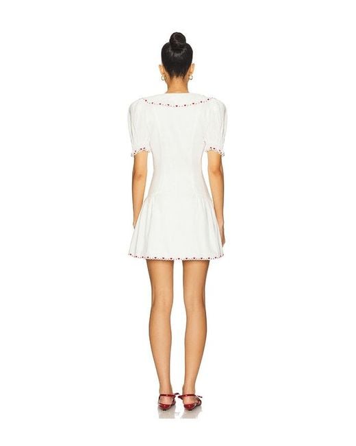 MAJORELLE White Anita Mini Dress