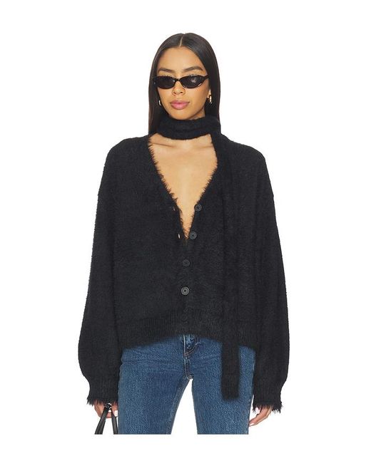 MORE TO COME Black Sunniva Sweater