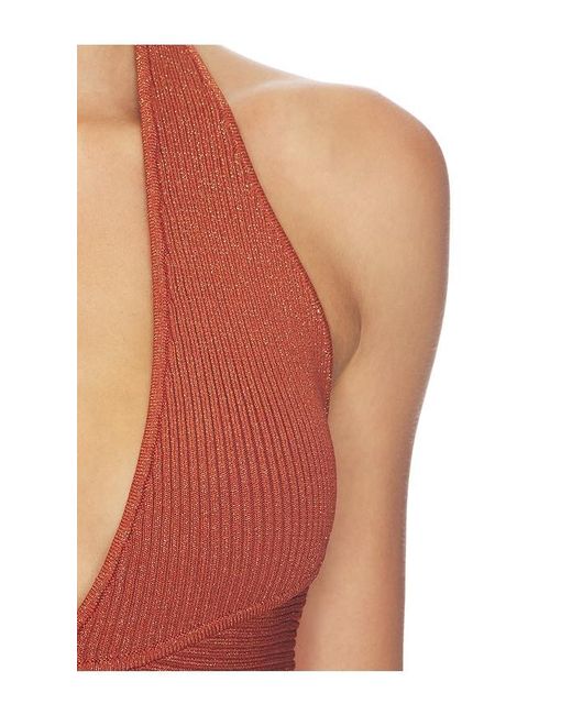 retroféte Red Azelma Knit Dress