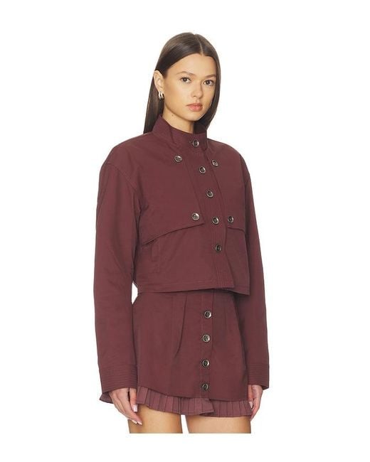 OSIS STUDIO Purple X Revolve Ayla Jacket