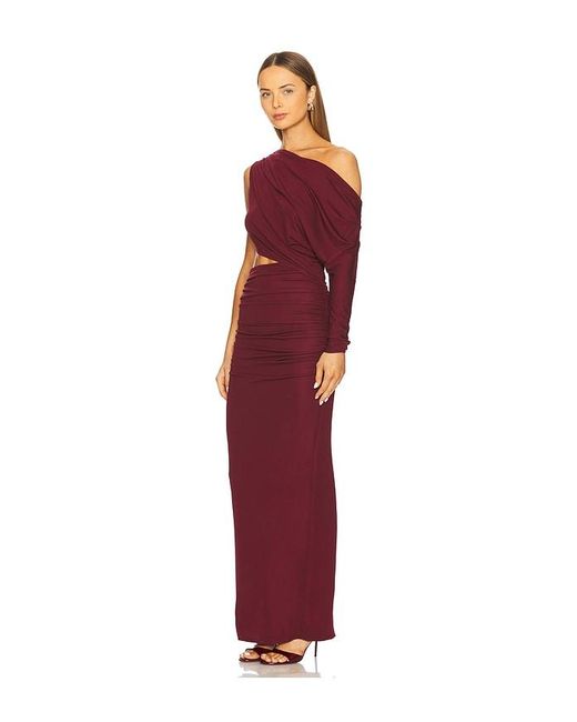 Nbd Red Yahaira Maxi Dress