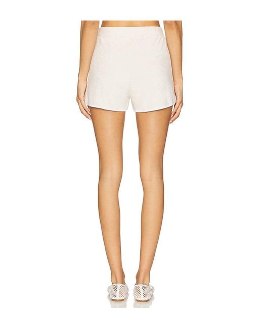 Barefoot Dreams White Cozyterry Short
