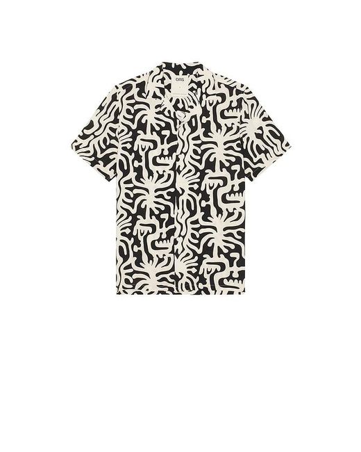 Oas Black Loefy Rocco Shirt for men
