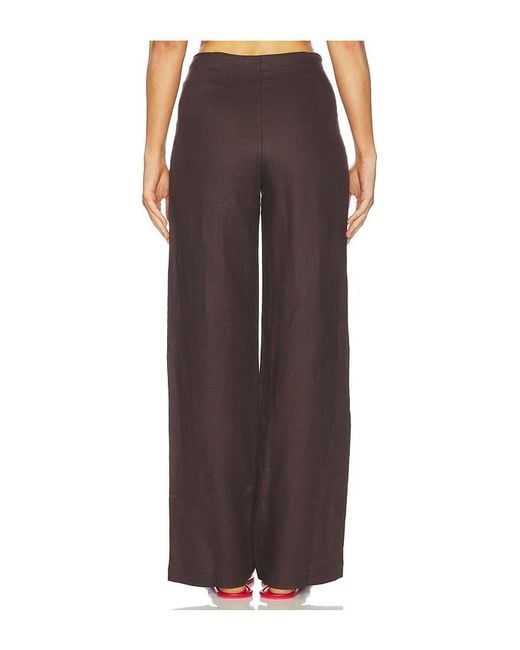 Faithfull The Brand Brown Lulea Pant