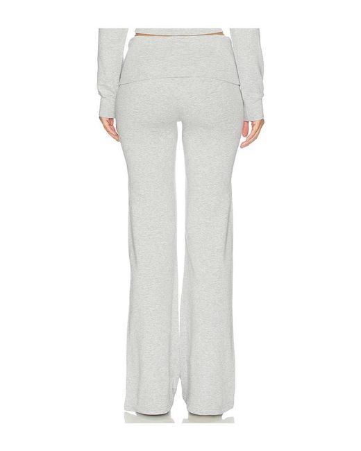 WellBeing + BeingWell White Elowyn Foldover Pant