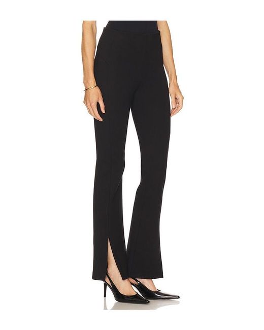 Theory Black Slit Flare Legging