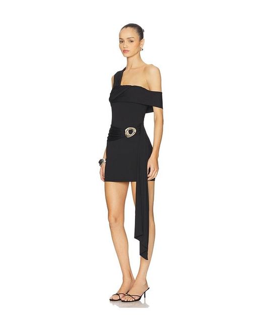 Runaway the Label Black Kassi Ruched Mini Dress