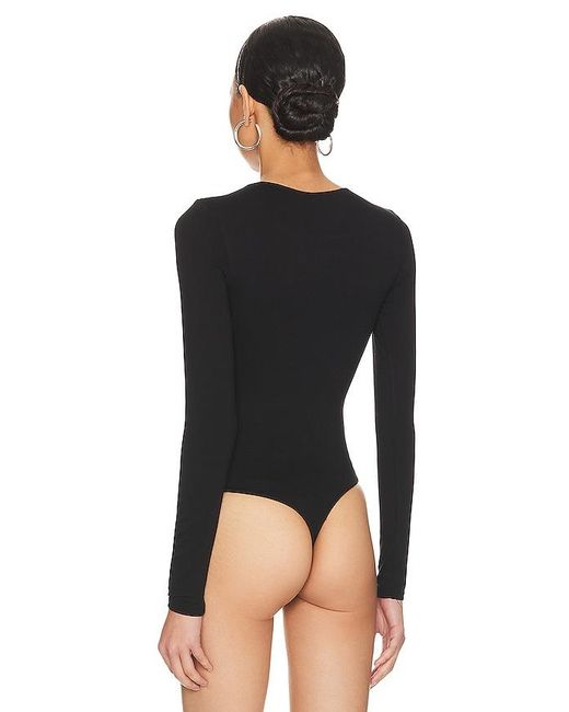 AFRM Black X Revolve Ellio Bodysuit