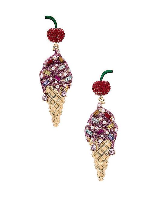 BaubleBar Red Cherry On Top Earrings