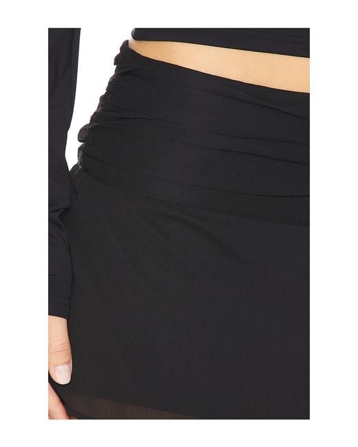 Lioness Black Untamed Mini Skirt