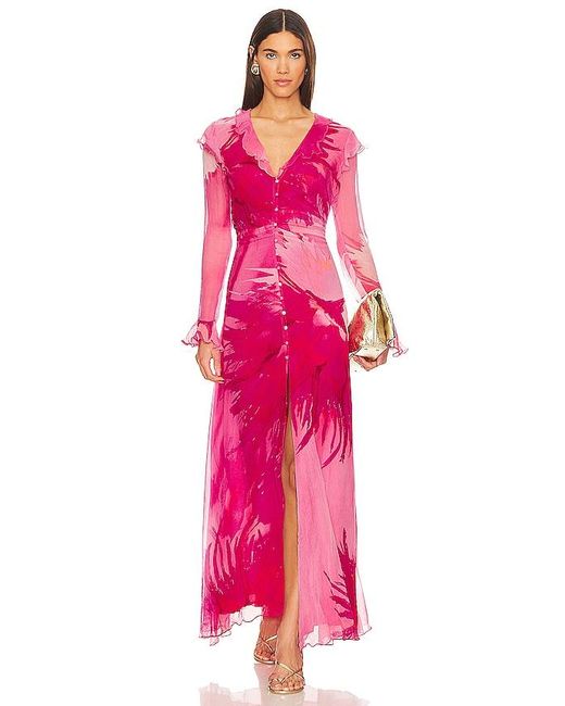 Hemant & Nandita Pink Abira Maxi Dress