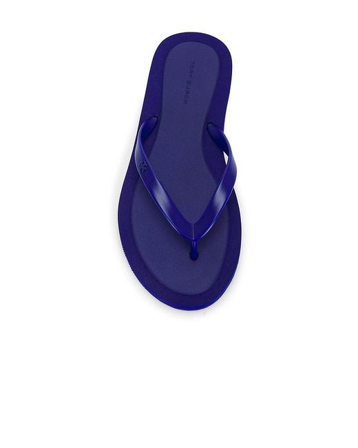 Tory Burch Blue Kira Padded Flip Flop