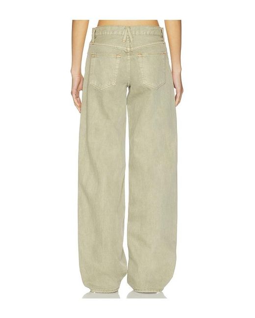 SLVRLAKE Denim Natural Mica Wide Leg Jeans