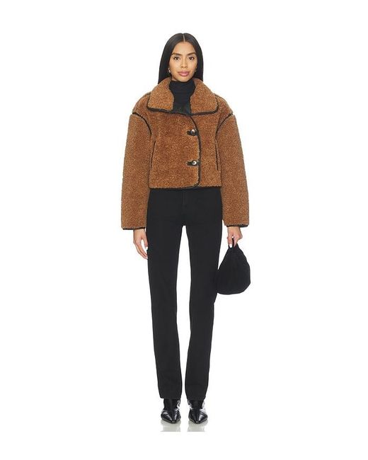 Blank NYC Brown Teddy Coat