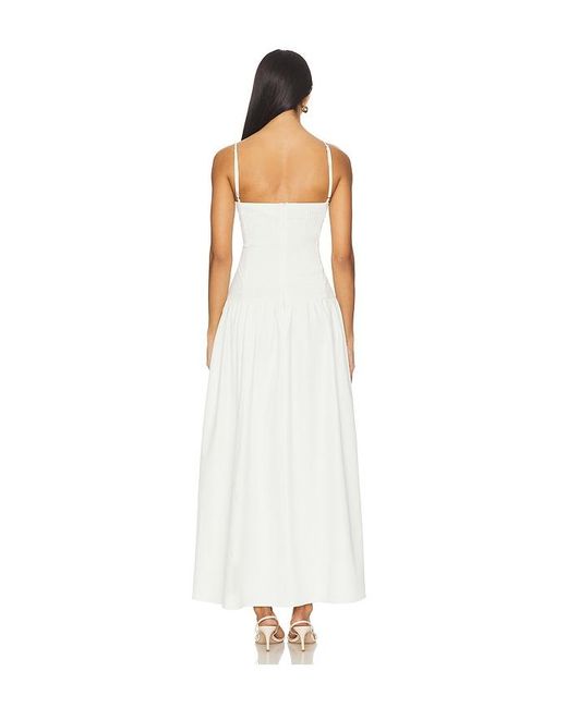 SNDY'S White Lelessa Maxi Dress