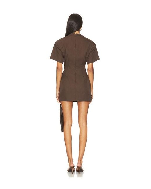 Lioness Brown Martini Mini Dress