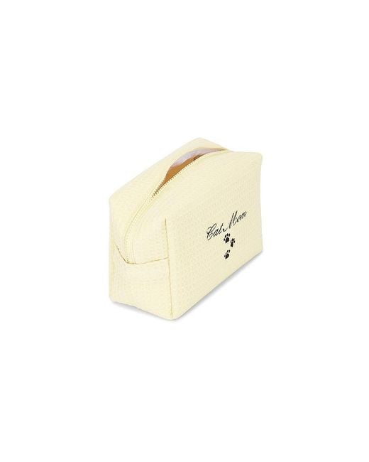Abode Natural Cat Mom Waffle Pouch