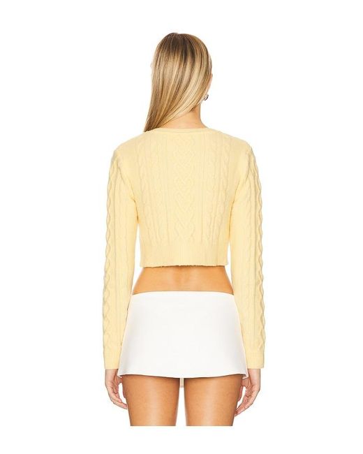 Nana Jacqueline White Evie Cardigan