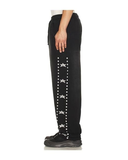 Barriers Worldwide Black X Jimi Hendrix Buster Sweatpants for men