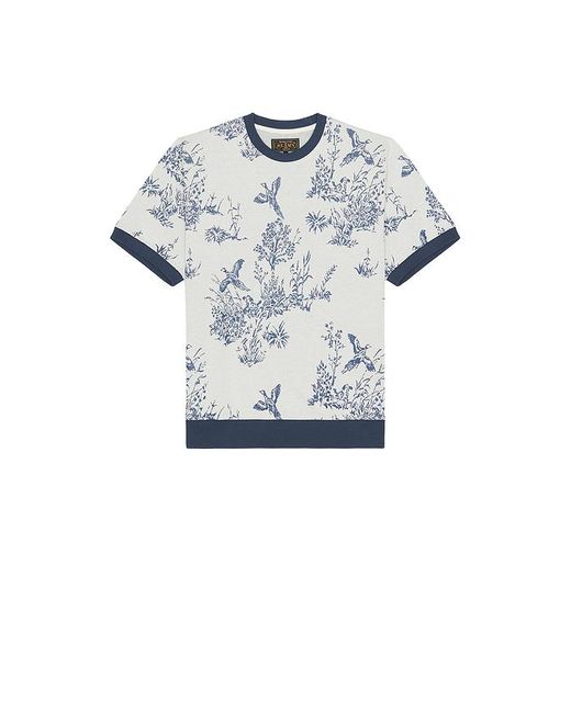 メンズ Beams Plus シャツ Blue