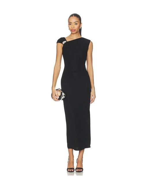 L'academie Black 'Academie Maeko Midi Dress