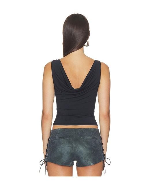 Free People Black Were Going Out Cami