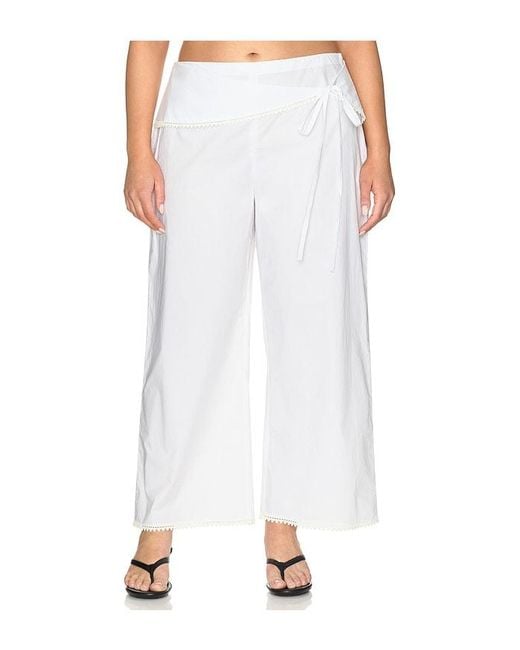 L'academie White 'Academie Marithe Pant