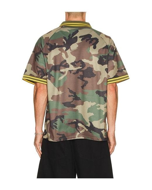 BBCICECREAM Black Camo Jersey for men