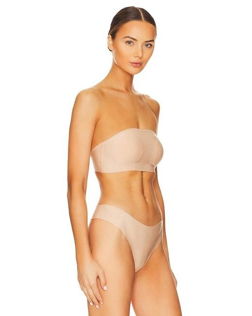 Commando Orange Butter Soft-Support Strapless Bralette
