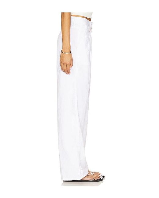 Amo Denim White Sheryl Trouser