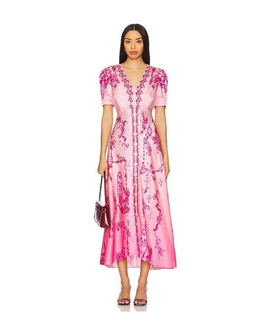 Saloni Lea ドレス Pink