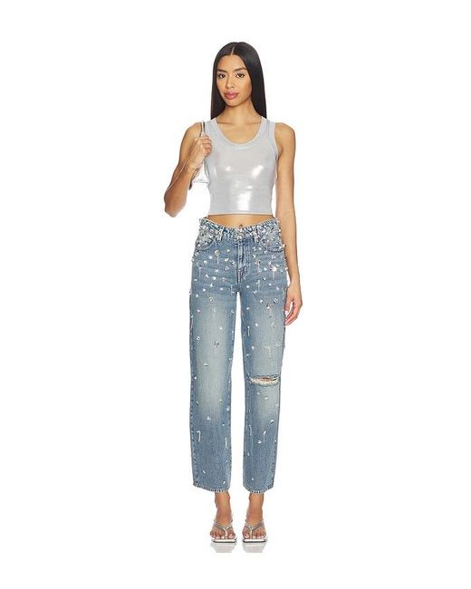 Norma Kamali Blue Racer Tee
