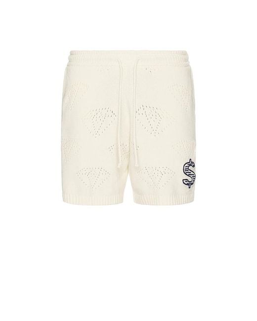 BBCICECREAM White Cubic Shorts for men