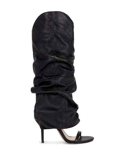 Steve Madden Black Ravine Heeled Boot