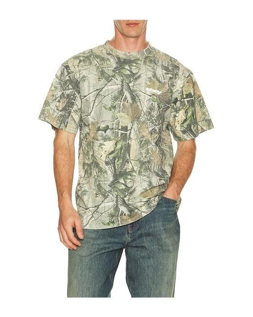 Obey Green Get Up Tee for men