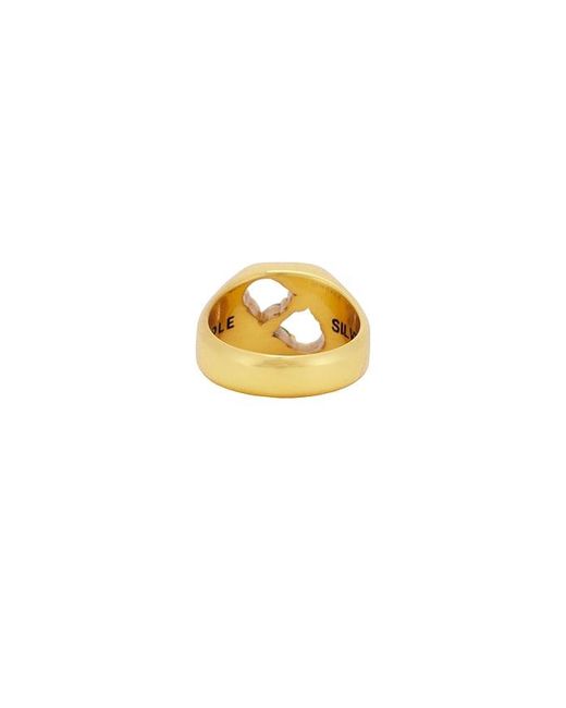 Maple Multicolor 3Am Signet Ring for men