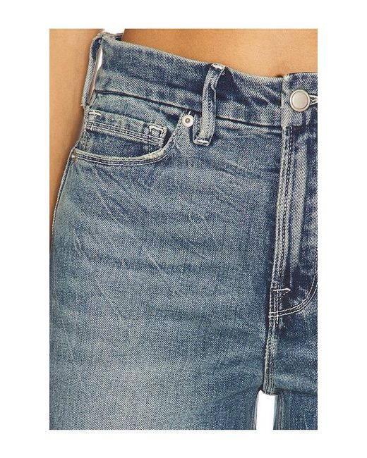 GOOD AMERICAN Blue Good Skate Wide Jeans