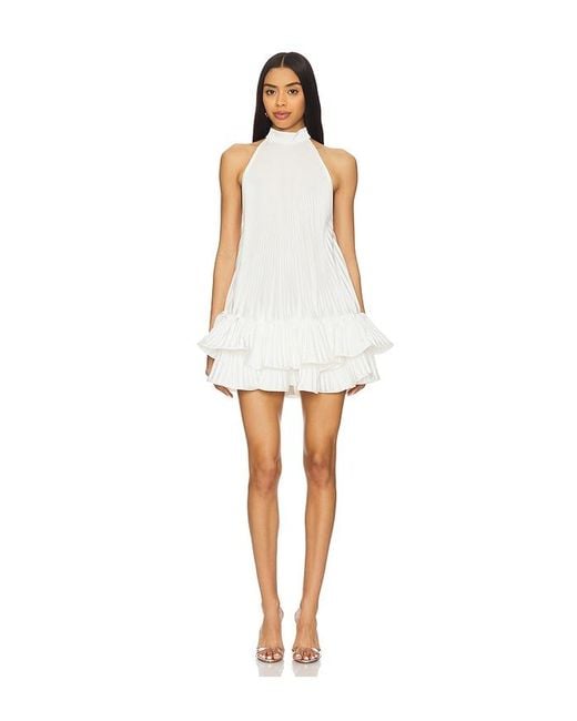L'idée White Soleil Mini Dress
