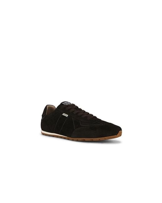 AllSaints Black Liam Low Top Sneaker for men